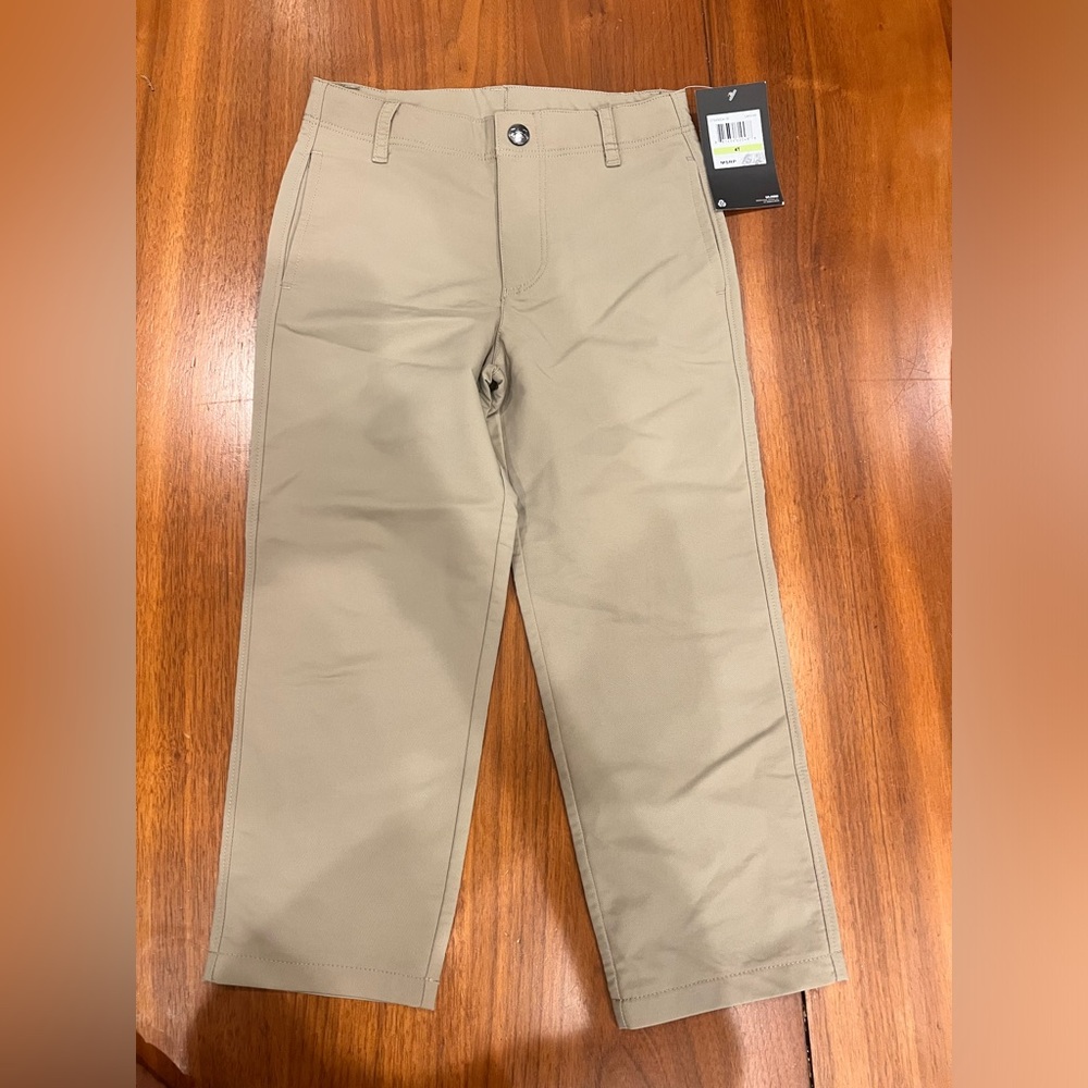 Canvas Under Armour Slacks. 4T